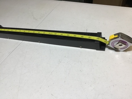 Amazon Basics Heavy Duty Metal Surge Protector Power Strip with Mounting Brackets - 48" (12) Outlet, 600-Joule (15A On/Off Circuit Breaker). Appears New.  - Lot 728