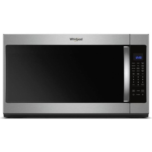Whirlpool 2.1-cu ft Over-the-Range Microwave with Sensor Cooking (Fingerprint-Resistant Stainless). Appears New. Tested - Lot 746