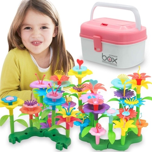 Lot of (4) New NicPro Flower Garden Building Toys 140pcs - Lot 759