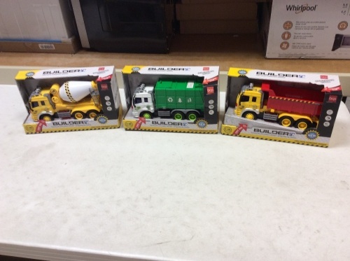Lot of (3) Toy Trucks. All Appear New - Lot 818