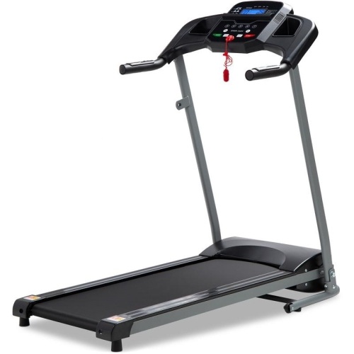 800W Folding Electric Treadmill, Motorized Fitness Machine w/ Wheels. Appears New  - Lot 828