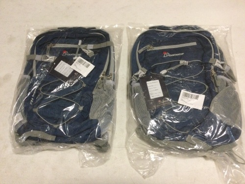 Lot of (2) New Mountaintop 22L Hiking Backpacks - Lot 874