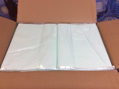 (10) Bags of 5 - Medline Ultra Protection Plus Underpads with Super Absorbency. (Made w/ Latex) Appears New - Lot 910