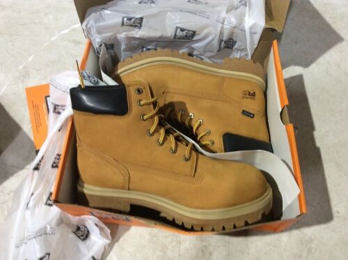 Timberland PRO Men's 65016 Direct Attach 6" Steel Toe Boot, Yellow, 10.5 W - Lot 47