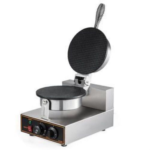 VEVOR Commercial 110v Electric Nonstick Ice Cream Waffle Cone Machine - Lot 50