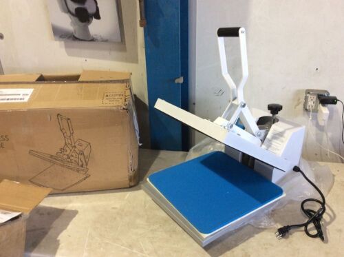 TUSY 15" x 15" Heat Press Machine, Handle is Slightly Bent  - Lot 55