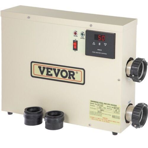 VEVOR 18KW 240V 50-60HZ Digital SPA Water Heater with Adjustable Temperature Controller  - Lot 92