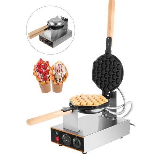 VEVOR 110V Electric Nonstick Bubble Waffle Maker  - Lot 99