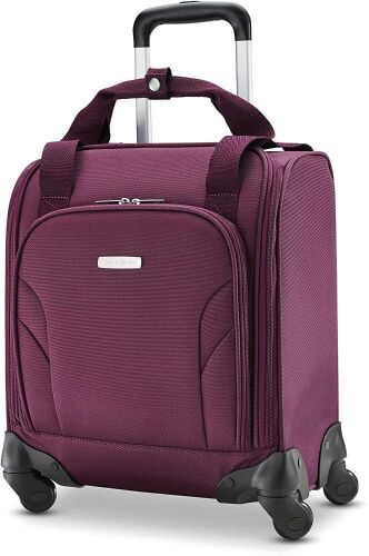 Samsonite Underseat Carry-On Spinner with USB Port - Lot 254