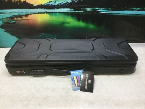 Crossrock 4/4 Full Size Violin Case, Zippered ABS Molded Backpack Style  - Lot 262