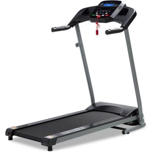 800W Folding Electric Treadmill, Motorized Fitness Machine w/ Wheels - Lot 311