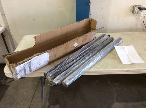 13' Black Aluminum Stair Hand Rail  - Lot 347