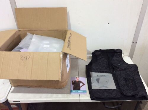 Lot of (12) GULE GULE Adjustable Heated Vest with Zipper  - Lot 394