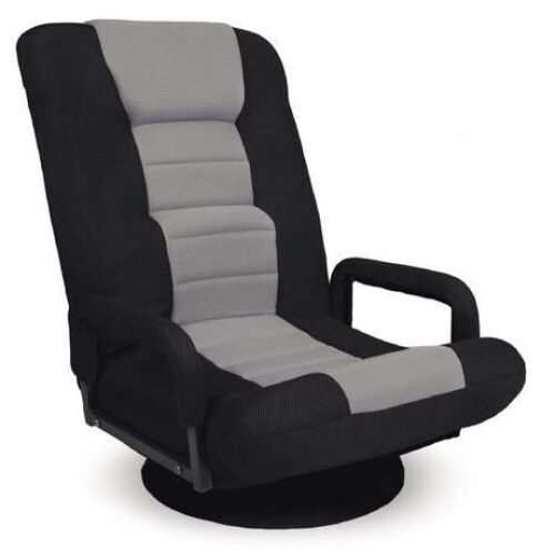 Gaming Floor Chair w/ 360-Degree Swivel, Armrest, Adjustable Backrest - Lot 441