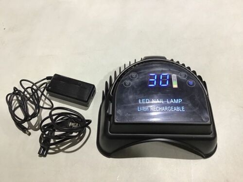 LED Rechargeable Nail Lamp  - Lot 509