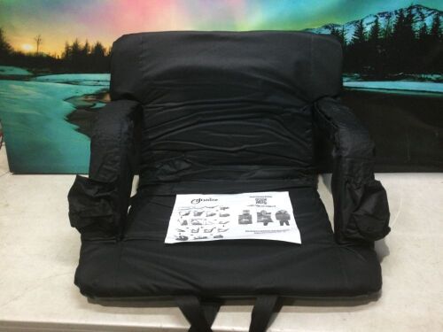 Hishine Stadium Seat with Padded Back & Arm Rests  - Lot 527