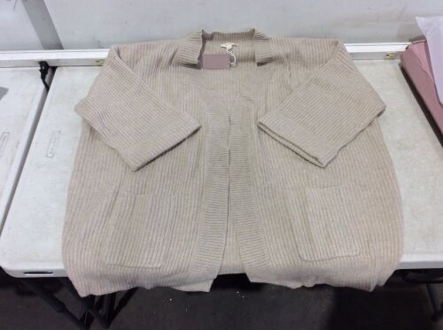 Nap Loungewear Wool Cashmere Blend Cardigan, Medium  - Lot 579