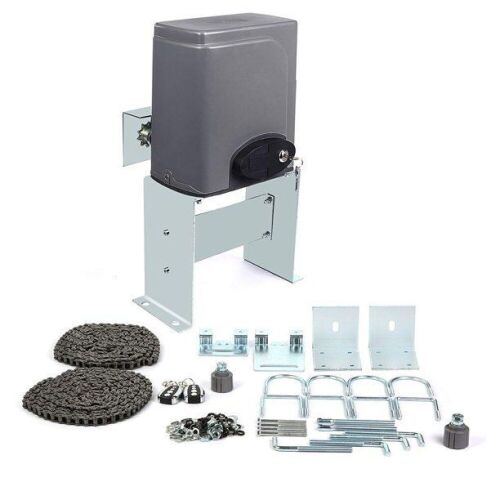 VEVOR Sliding Gate Opener Door Operator Kit Automatic Electric Hardware Up to 1400LBS Gate Opener with Wireless Remotes - Lot 586
