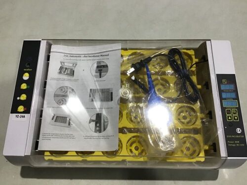 24A Automatic Mini Egg Incubator 60w - Lot 861