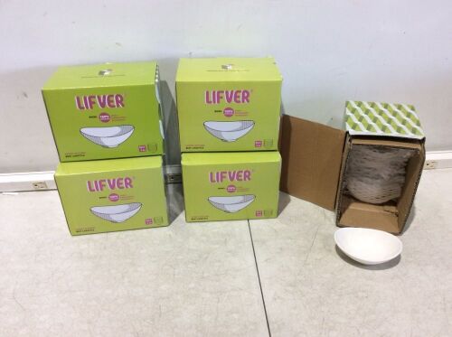 Lot of (5) LIFVER Porcelain 3 oz Dipping Bowls, 8 ct - Lot 895