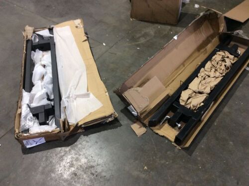 2 Sets of Clamp On Pallet Forks - One Set is Damaged, One Looks New  - Lot 916