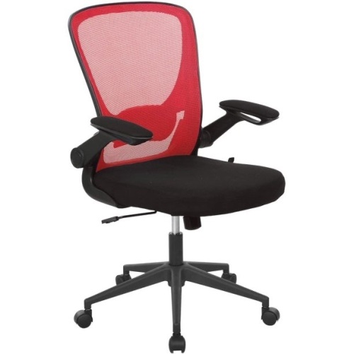 BestOffice Executive Chair with Lumbar Support & Adjustable Height, 250 lb. Capacity, Red  - Lot 1013