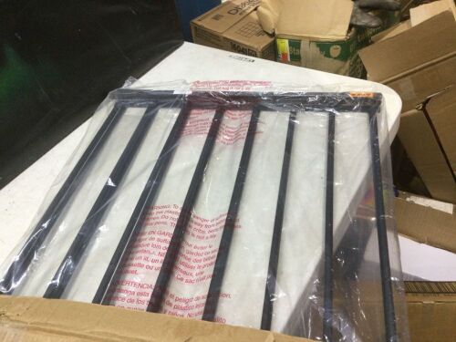 Regalo 2-in-1 Extra Tall Easy Swing Stairway and Hallway Walk Through Baby Gate, Black - Lot 1042