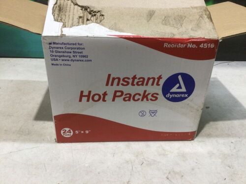 Dynarex Instant Hot Packs, 24 pack  - Lot 1096