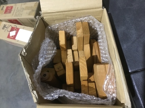 Folding Wood Adirondack Chair Accent Furniture w/ Natural Finish - Missing Hardware   - Lot 1196