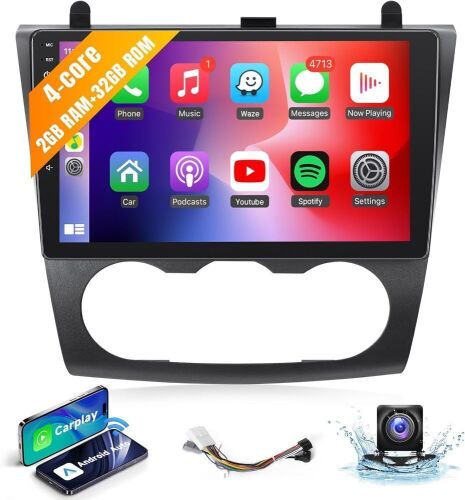  Leadfan 9" Touchscreen Car Radio for Nissan Altima 2008-2012 Wireless Apple CarPlay Android Auto, BT WiFi GPS Navi FM DSP Mirror Link SWC Rear Camera  - Lot 99