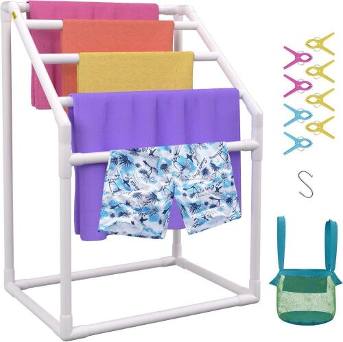 VEVOR Pool Towel Rack, 5 Bar - Lot 152