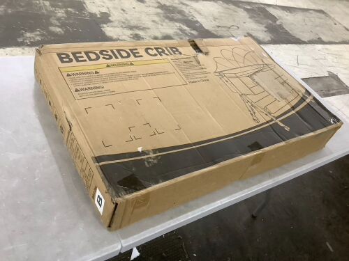 Bedside Baby Bassinet, Dark Grey  - Lot 352