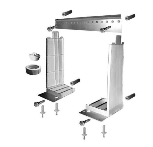 MUSTEE Wall Mounting Hardware for 18W/19W Utility Sink - Lot 391