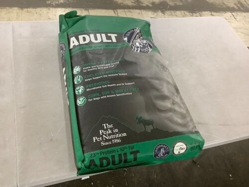 Annamaet Original Adult Formula Dry Dog Food, 23% Protein, Chicken & Brown Rice, 40-lb bag, Best by 03/26 - Lot 494