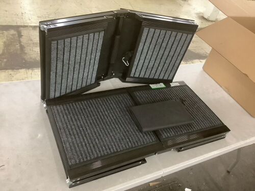 Lot of (2) Foldable Pet Ramps  - Lot 498
