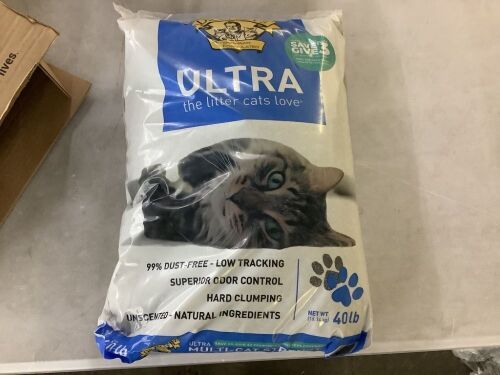Dr. Elsey's Ultra Premium Clumping Cat Litter, 40 pound bag - Lot 655