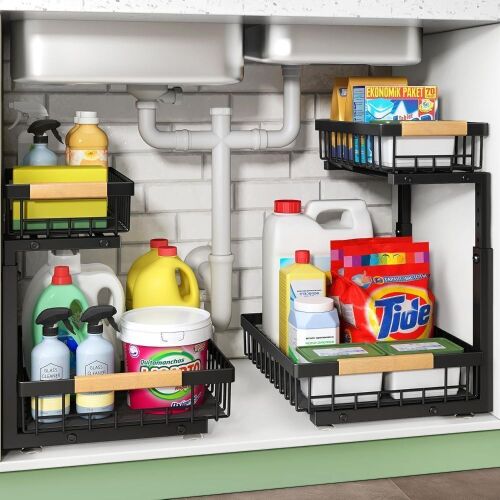 Under Sink Organizer, 2 Pack - Lot 555