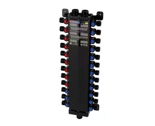 Viega Manabloc 1/2 in. Press x 24 port Polysulfone Distribution Manifold (9 Hot/15 Cold) - Lot 79JF