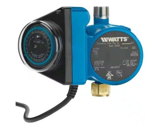 Watts Hot Water Recirculation System, heat H2O, 24 Hr Programmable Timer - Lot 113JF