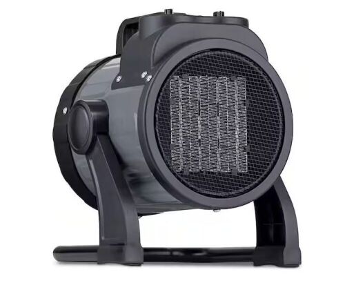 NewAir Portable Ceramic 120v Electric Garage Heater for 160 sq. ft. with Adjustable Tilt Head - Lot 219JF