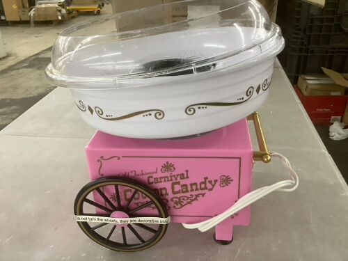 Nostalgia Hard Candy Cotton Candy Maker  - Lot 585