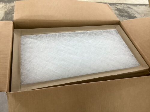 25" x 16" x 1" Air Filter, 12 Pack  - Lot 681