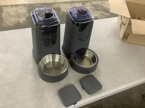 Automatic Water and Food Bowls - Lot 161