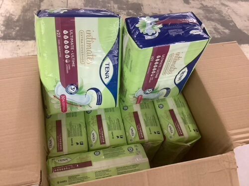 Tena Intimates Extra Coverage Ultimate Incontinence Long Pads - Lot 166