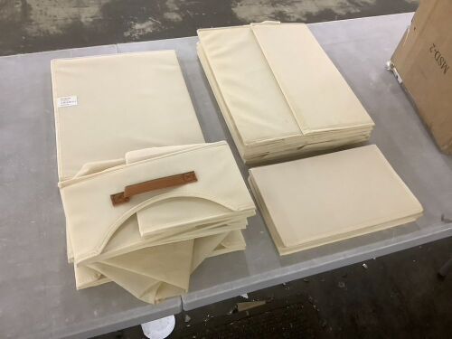 Fabric Storage Bins, 4 Pack - Lot 268