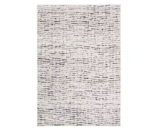 SAFAVIEH Adirondack Ivory/Silver 4 ft. x 6 ft. Striped Area Rug - Lot 510JF