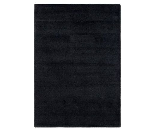 SAFAVIEH Himalaya Black Doormat 3 ft. x 5 ft. Gradient Solid Area Rug - Lot 701JF