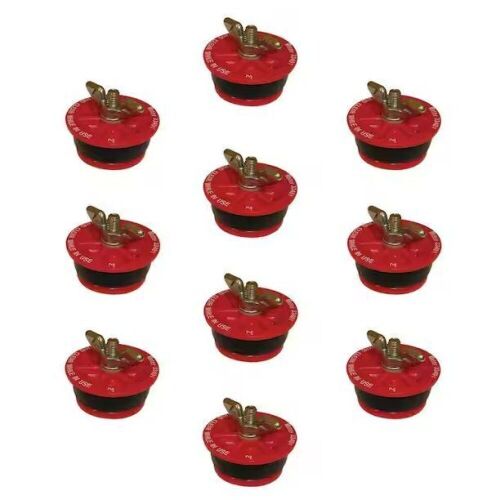 Oatey Gripper 2 in. Plastic Mechanical Test Plug, 10-Pack - Lot 526JF
