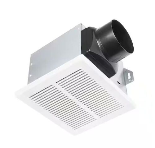 Hampton Bay 80 CFM Ceiling Mount Room Side Installation Humidity Sensing Bathroom Exhaust Fan, ENERGY STAR - Lot 716JF
