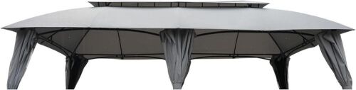 Grand Patio 13x20 Replacement Canopy Top Double Soft Gazebo Canopy - Lot 725